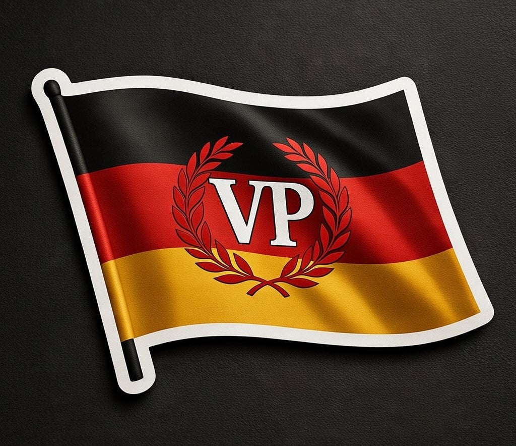 VetusPatria – Herkunft ist kein Accessoire Sticker-50 Stück