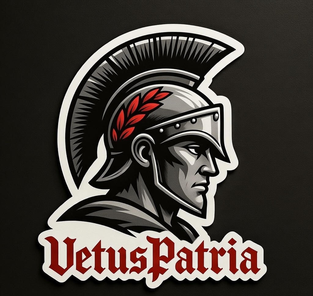 Vetus Patria – Sticker Arminius Krieger 50 Stück